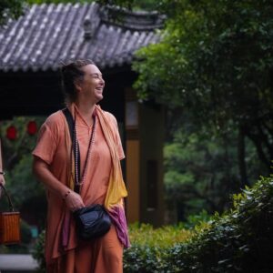Swami Karma Karuna outdoors